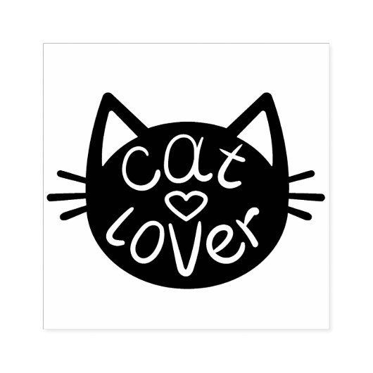 Cat Lover Rubberstempel (Afrduk)