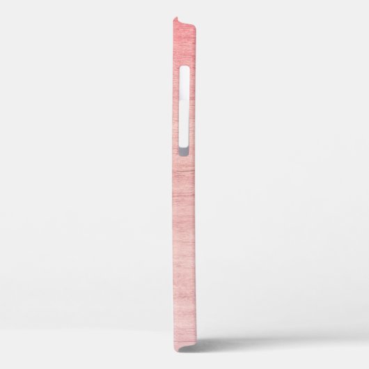 Cat Lover Rustic Pink Wood Textuur  Case-Mate iPhone Case (Achterkant / Links)