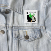 Cat Lover Schattigee Katten Button (In situ)