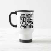 Cat Lover School Psycholoog Reisbeker (Links)