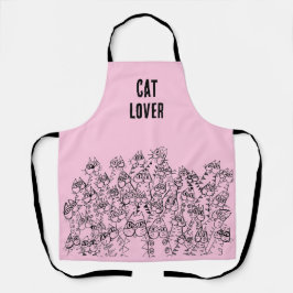 Cat Lover Schort