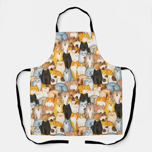 Cat Lover Schort (Voorkant)