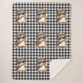 Cat Lover Sherpa Blanket Sherpa Deken (Voorkant)