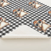 Cat Lover Sherpa Blanket Sherpa Deken (3/4)