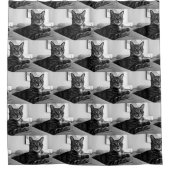 Cat Lover Shower Curtain Douchegordijn (Voorkant)