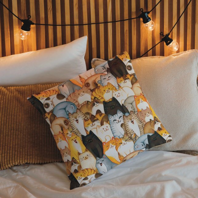 Cat Lover Sierkussen (Creator heeft geüpload)