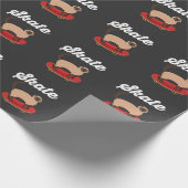 Cat Lover Skateboard Fan Cadeaupapier (Hoek)