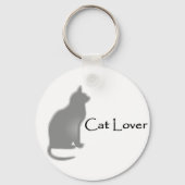 Cat Lover Sleutelhanger (Voorkant)
