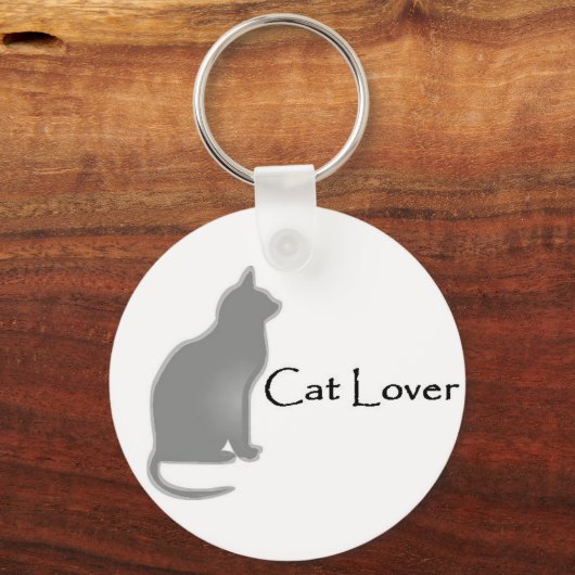 Cat Lover Sleutelhanger (Voorkant)