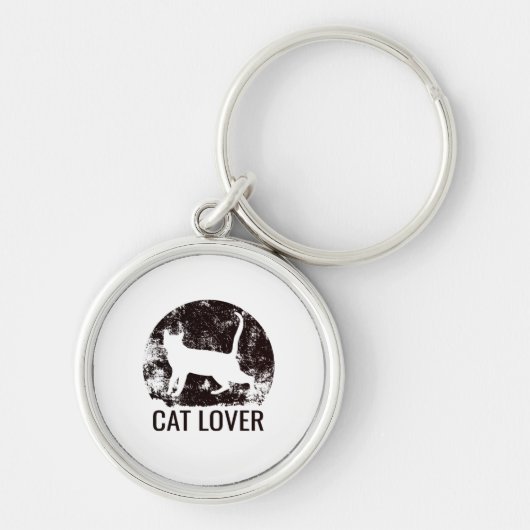 Cat Lover Sleutelhanger (Voorkant)
