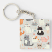 Cat Lover Sleutelhanger (voorkant)