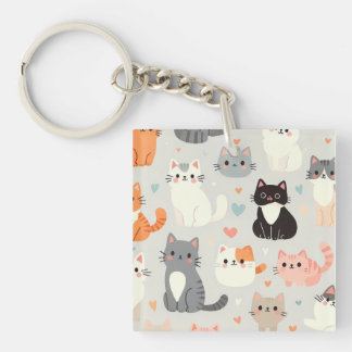 Cat Lover Sleutelhanger