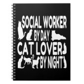 Cat Lover Social Worker Notitieboek (Voorkant)