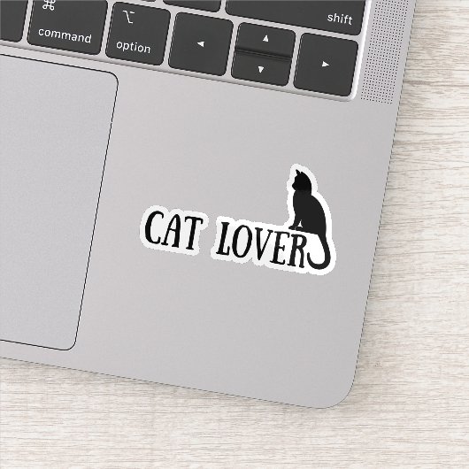 Cat Lover Sticker (Detail)