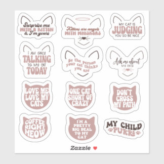 Cat Lover Sticker