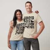 Cat Lover Surveyor T-shirt (Unisex)
