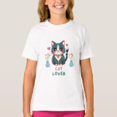 Cat Lover T-shirt (Voorkant)