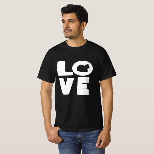 Cat Lover T-shirt (Voorkant volledig)
