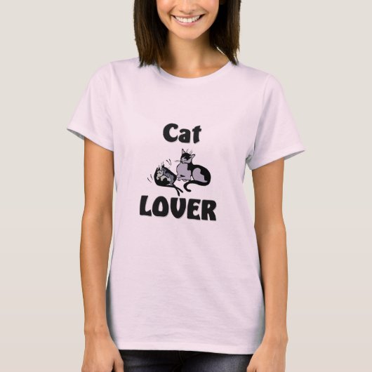 Cat Lover T-shirt (Voorkant)