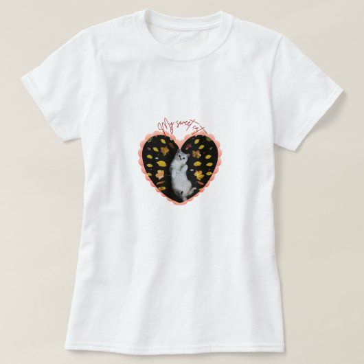 Cat Lover T-shirt (Design voorkant)