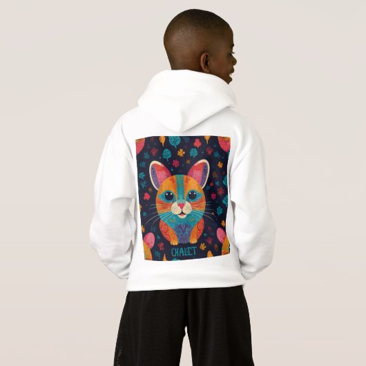 Cat Lover T-shirt (Achterkant volledig)