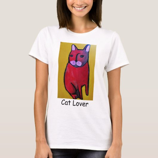 Cat Lover T-Shirt (Voorkant)