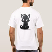 Cat Lover T-shirt (Achterkant)