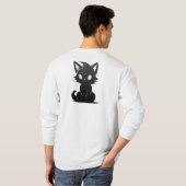 Cat Lover T-shirt (Achterkant volledig)