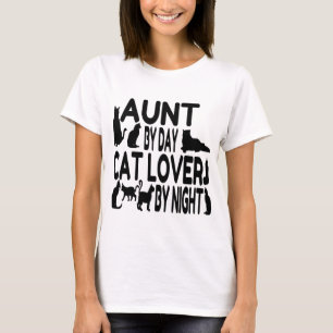 Cat Lover tante T-shirt