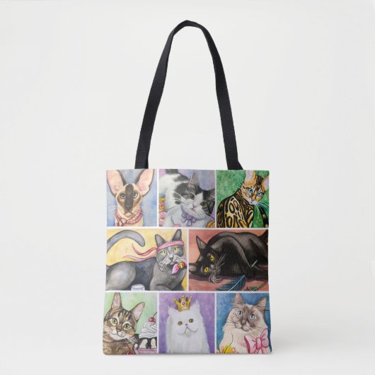 Cat Lover Tas (Voorkant)