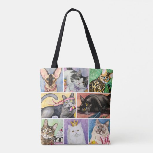 Cat Lover Tas (Achterkant)