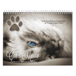 Cat Lover the Cat's Meow 12 maand Kalender