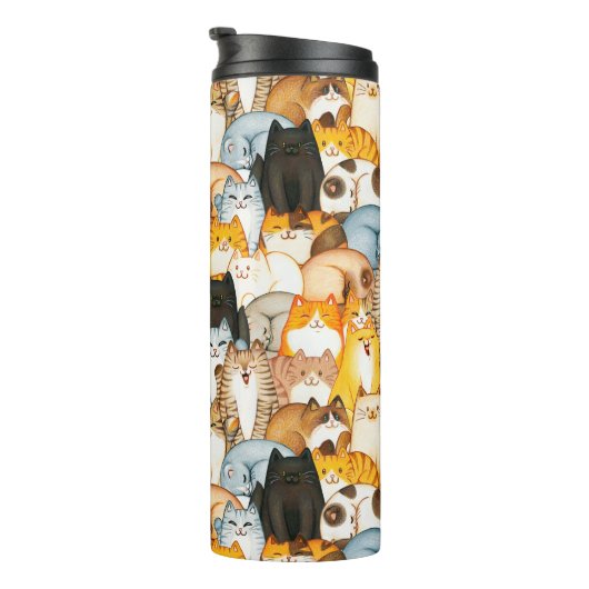 Cat Lover Thermosbeker (Geroteerd rechts)