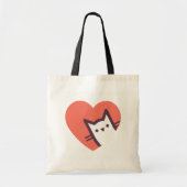Cat Lover Tote Bag (Voorkant)