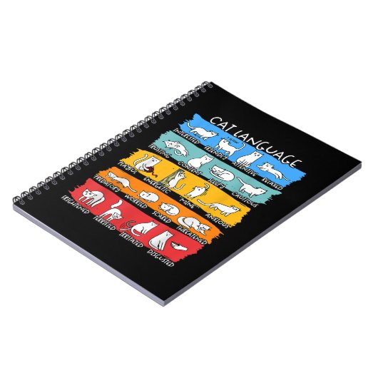 Cat Lover Tshirt, Funny Cat T-shirt, Cat Gift, Cut Notitieboek (Linkerzijde)