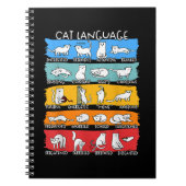 Cat Lover Tshirt, Funny Cat T-shirt, Cat Gift, Cut Notitieboek (Voorkant)