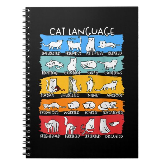 Cat Lover Tshirt, Funny Cat T-shirt, Cat Gift, Cut Notitieboek (Voorkant)