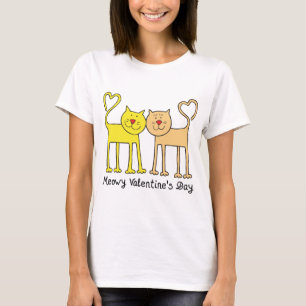 Cat Lover Valentijnsdag T-shirt