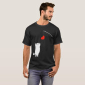 Cat Lover Valentine's Day Animal Affection Love Fu T-shirt (Voorkant volledig)