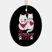 Cat Lover | Vruchtmoeder van katten Keramisch Ornament (Rechts)