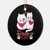 Cat Lover | Vruchtmoeder van katten Keramisch Ornament (Links)