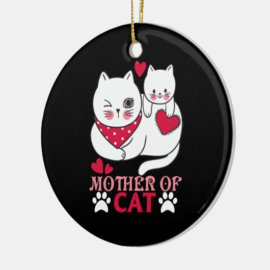 Cat Lover | Vruchtmoeder van katten Keramisch Ornament (Links)