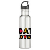 Cat Lover Waterfles (Voorkant)