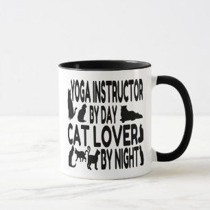 Cat Lover Yoga Instructeur Mok