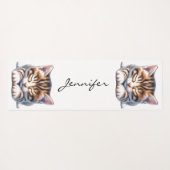 Cat Lover Yoga Mat (Achterkant (horizontaal))