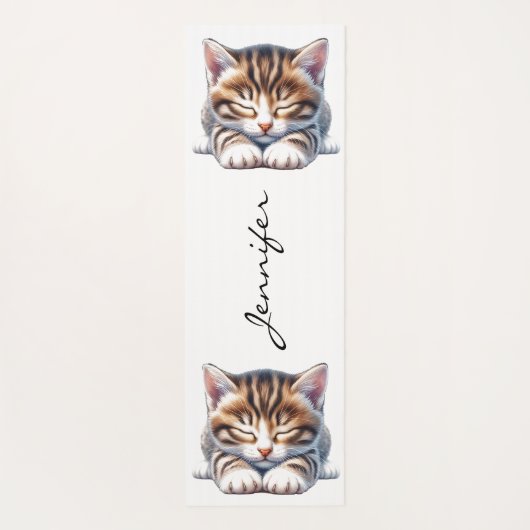 Cat Lover Yoga Mat (Achterkant)