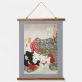 Cat Lover, Yoshitoshi, Ukiyo-e Hangend Wandkleed (Voorkant)