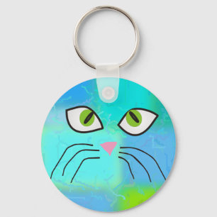 Cat Lovers Art "Cat Lady" Sleutelhanger