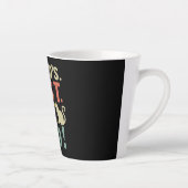 Cat Lovers | Beste kat-pap ter wereld Latte Mok (Rechts)