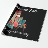 Cat Lovers | Boeken en katten maken dat ik me schu Cadeaupapier (Uitgerold)